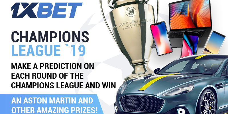 Win an Aston Martin or Other Amazing Prizes with 1xBET Sportsbook’s UCL Prediction Game