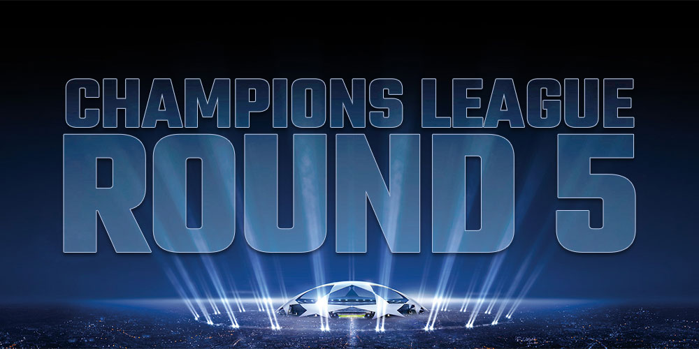 Bet on Champions League Round 5 (Nov. 27)