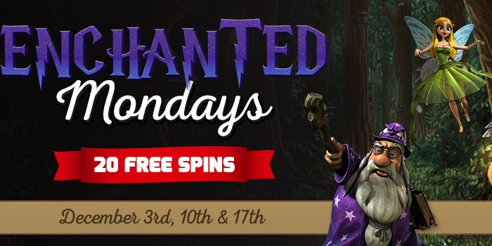 Win Christmas Free Spins Several Times a Week!