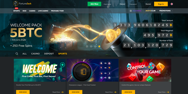 FortuneJack Sportsbook Promotions