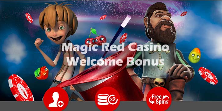MagicRed Casino Welcome Bonus