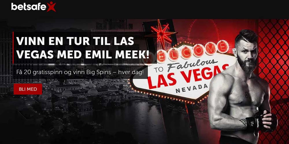 Win a Trip to Las Vegas at Betsafe Casino