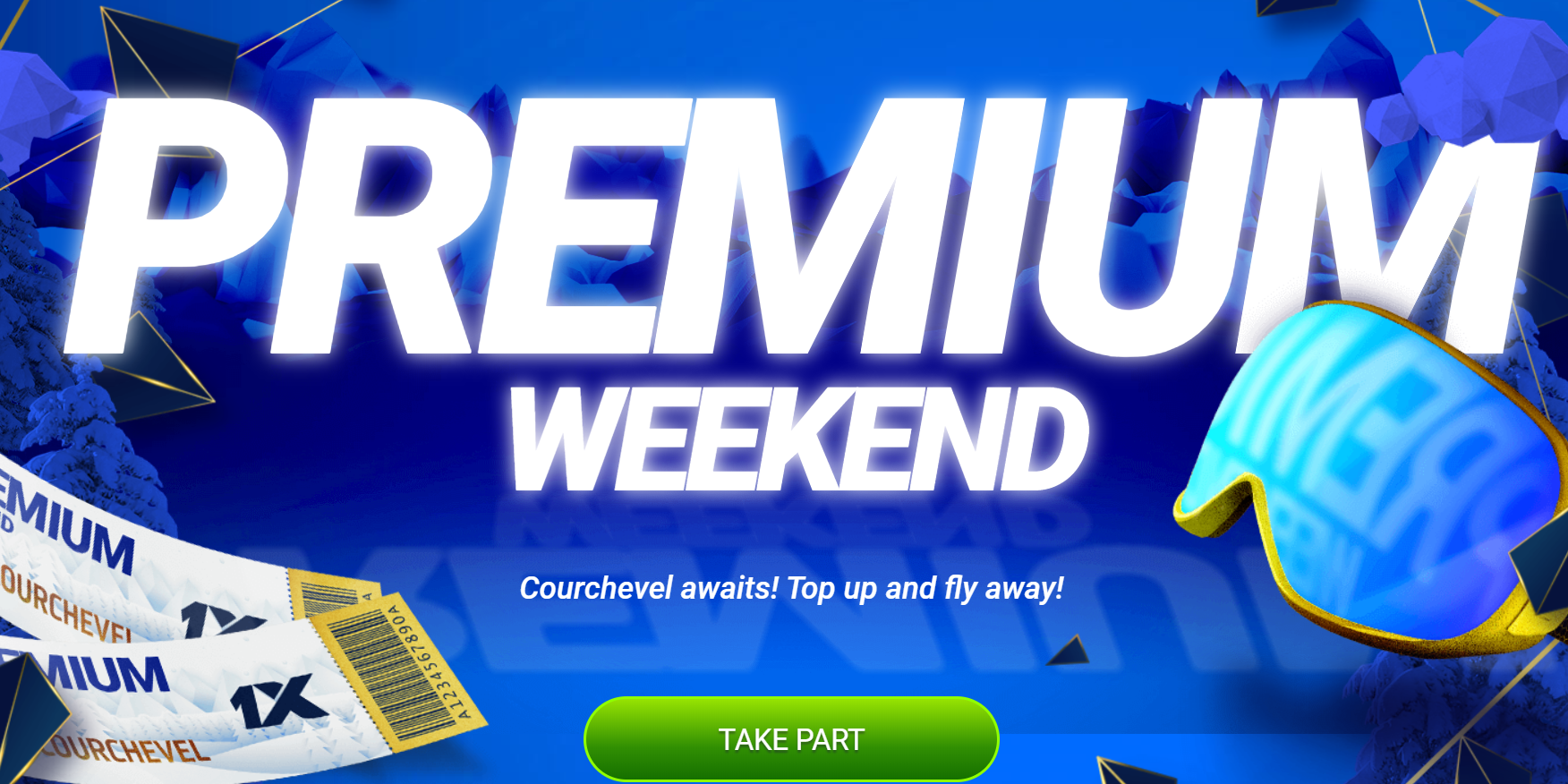 Win a LapTop on 1XBET’s Premium Weekend