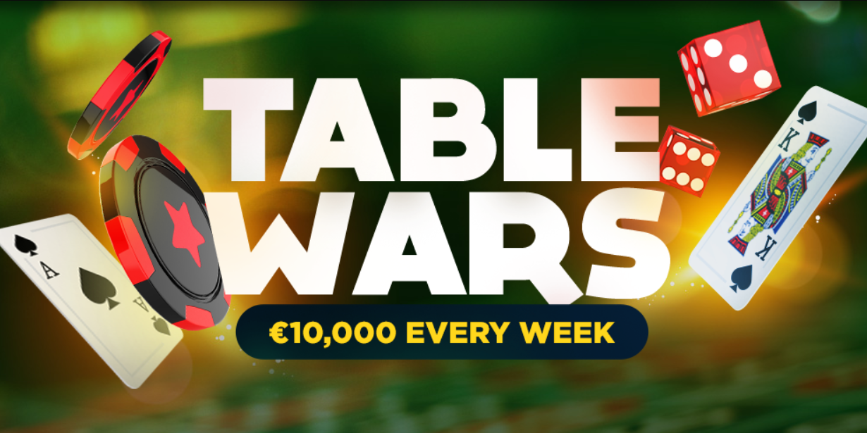 Earn €3000 Each Week on the Renewed Table Wars