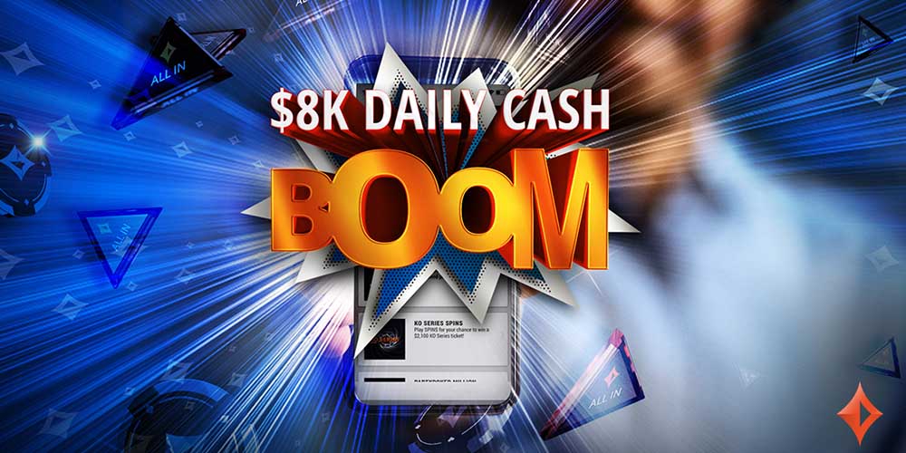 There is a $8K prize pool for Daily Money Prizes at Partypoker