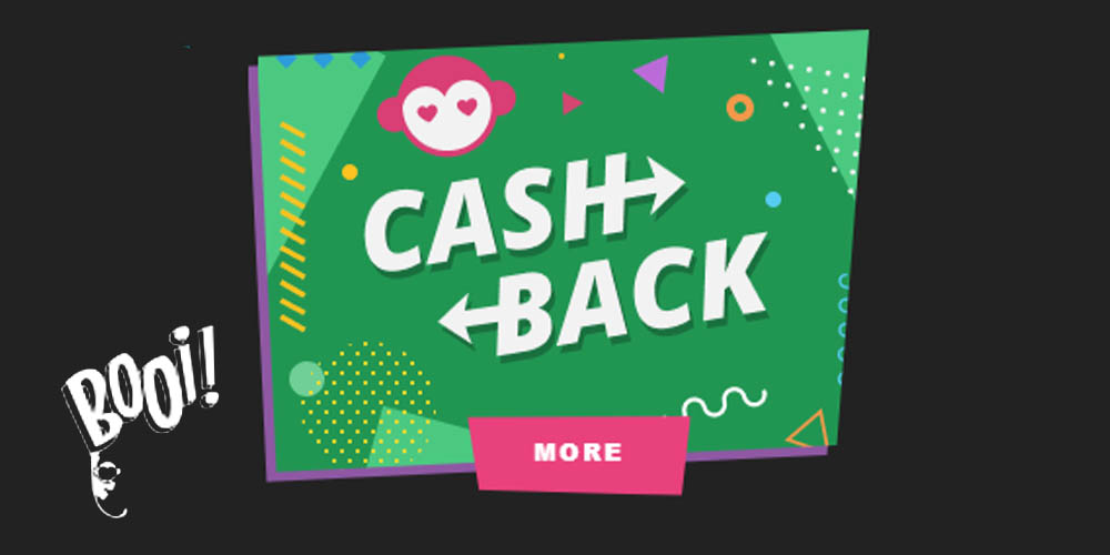Booi Casino Cashback Offer: Get up to 7% Cashback