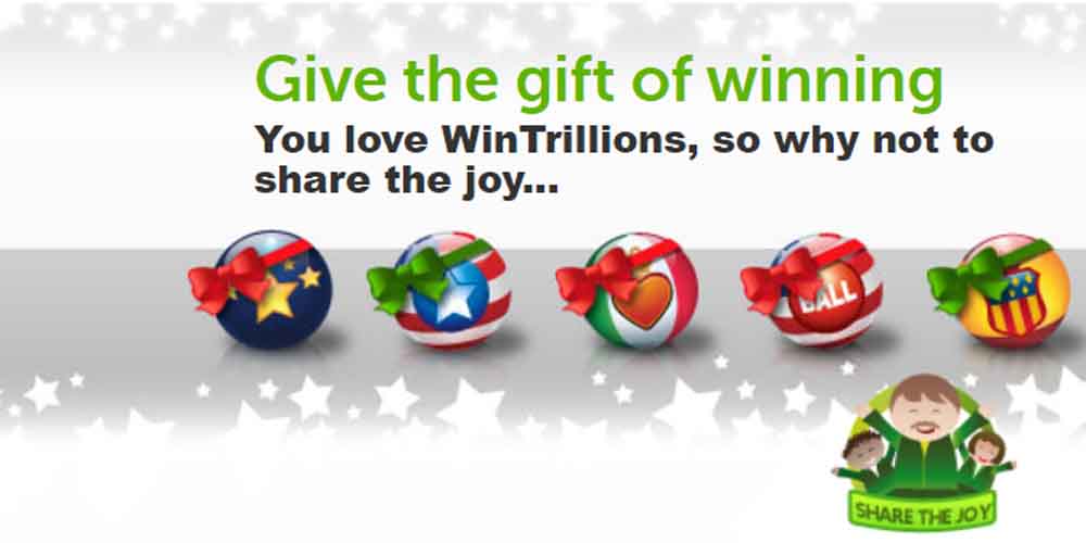 Buy Online Lottery Gift Vouchers With WinTrillions Just Now