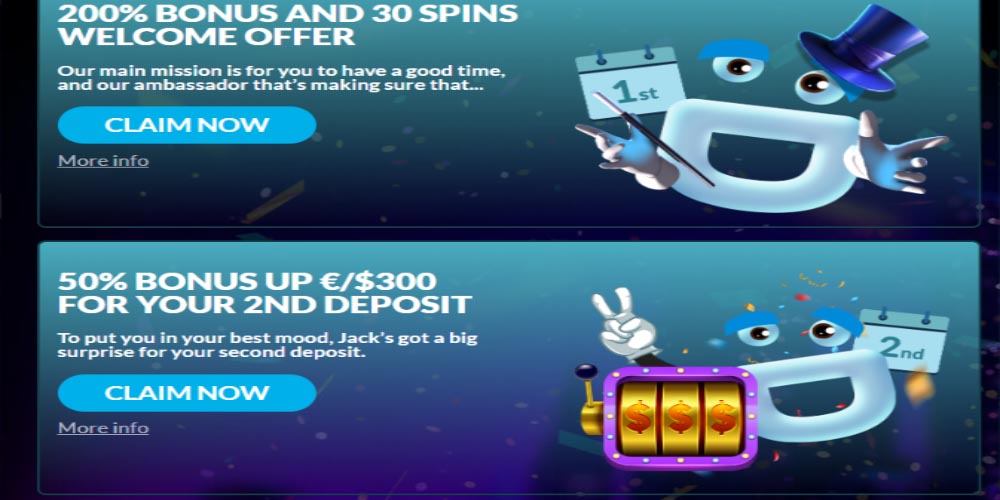 Wild Jackpots Casino Welcome Bonus