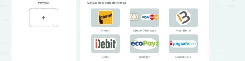 review about Casumo Sportsbook payment methods