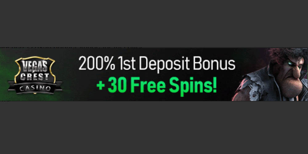 Halloween Deposit Bonus Code with Vegas Crest Casino