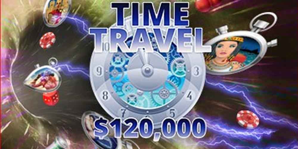 Weekly Cash Prize Giveaways at Intertops: $120,000 Time Travel