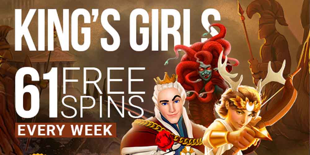 Monthly Free Spins Offer With King Billy Casino: Take Part and Win