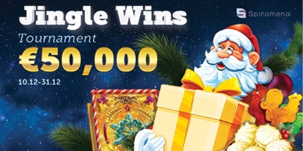 Jingle Wins Tournament at Vbet Casino – Win Your Share of €50,000