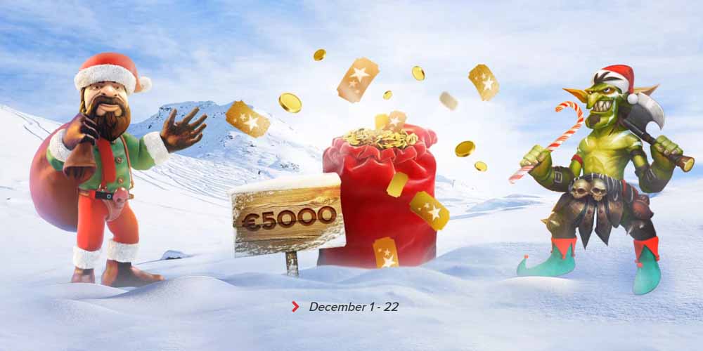 Weekly Christmas Raffle at Casino Euro – Win up to €1,500