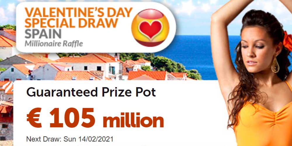Buy Special Valentine’s Day Lotto Ticket at Wintrillions