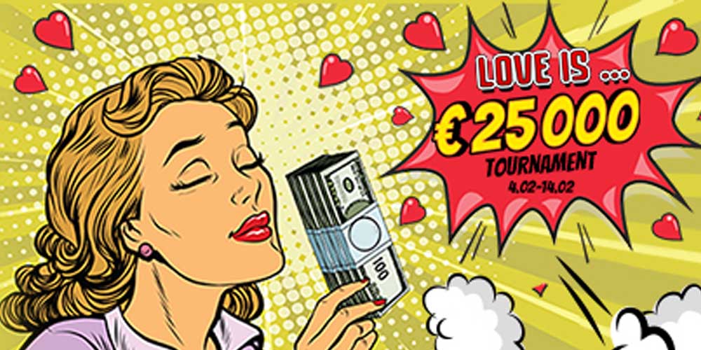 Vbet Casino Valentine’s Day Tournament – Win Your Share of €25,000