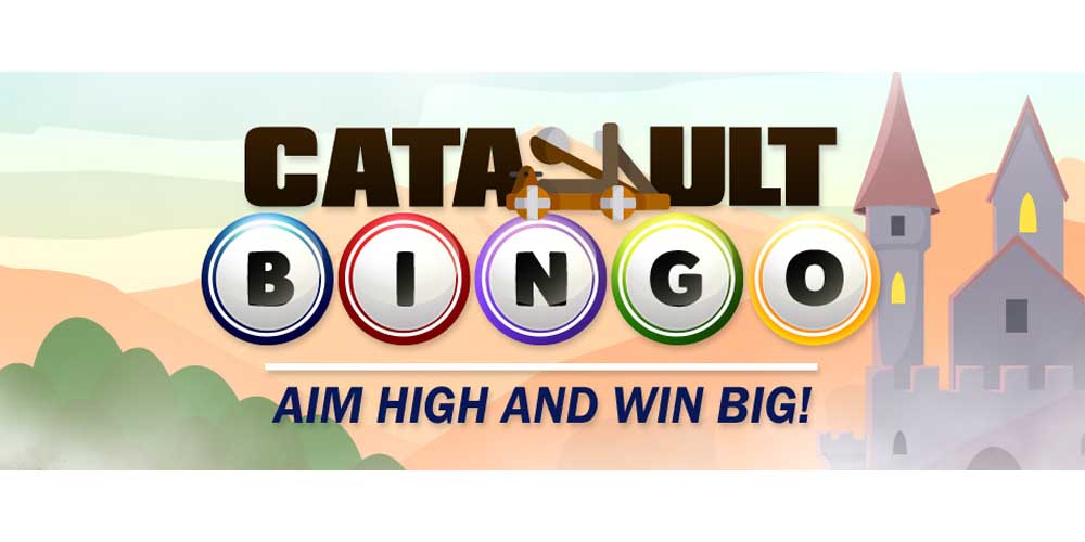 Play Catapult Bingo at CyberBingo – Win up to up to $500.00