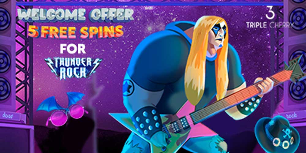 Thunder Rock Free Spins: Come and Get Your Gifts From Vbet Casino