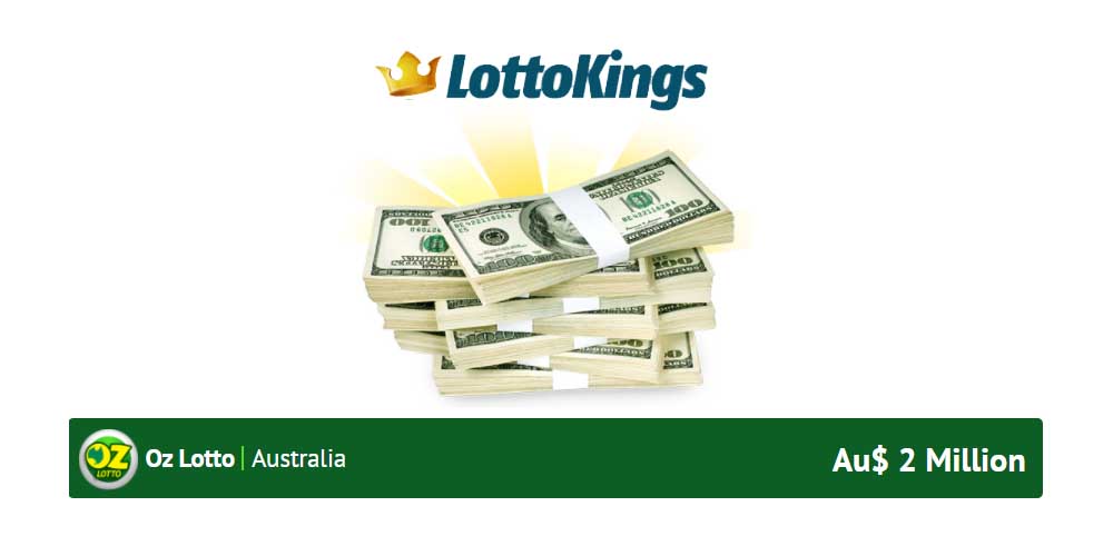 Win Oz Lottery Online: Lottokings Offers AU 2 Million