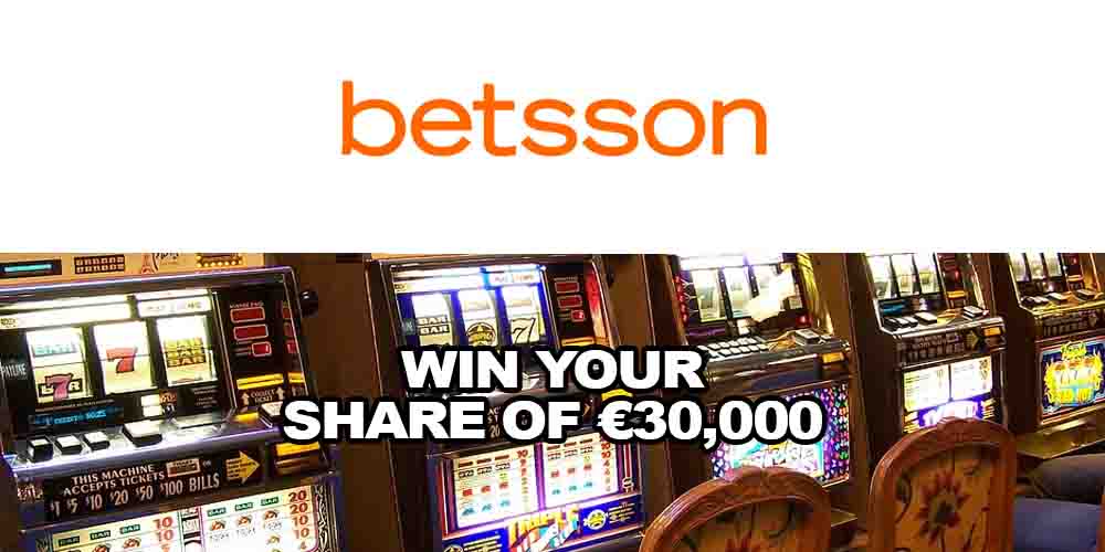 Betsson Casino Prize Drops – Win Your Share of €30,000