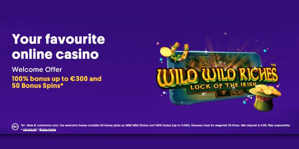 Casumo Casino Welcome Bonus for Ireland