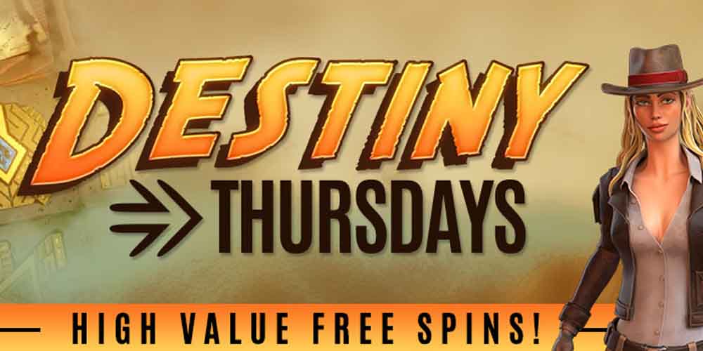 Best Free Spins Promotion: Get Spinning and Win On Destiny Wild