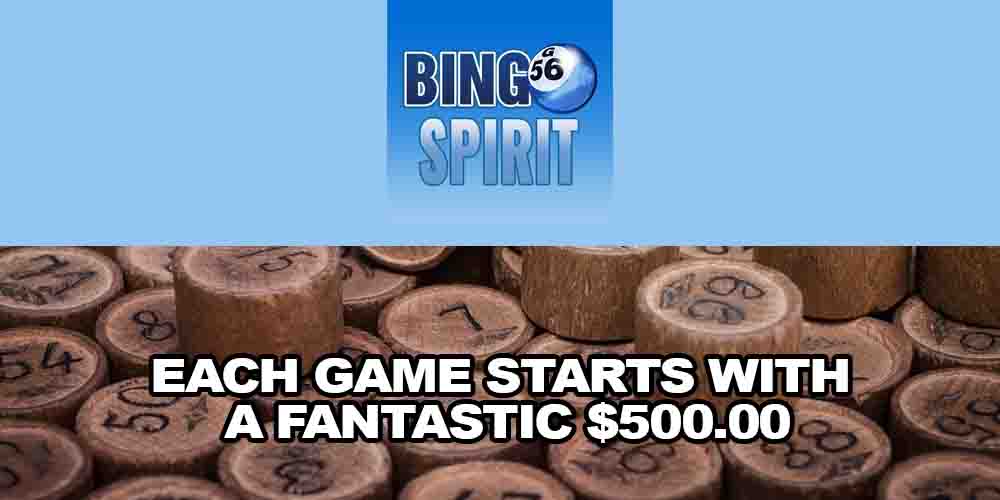 Best Bingo Promotion: Each Games Starts With a Fantastic $500.00