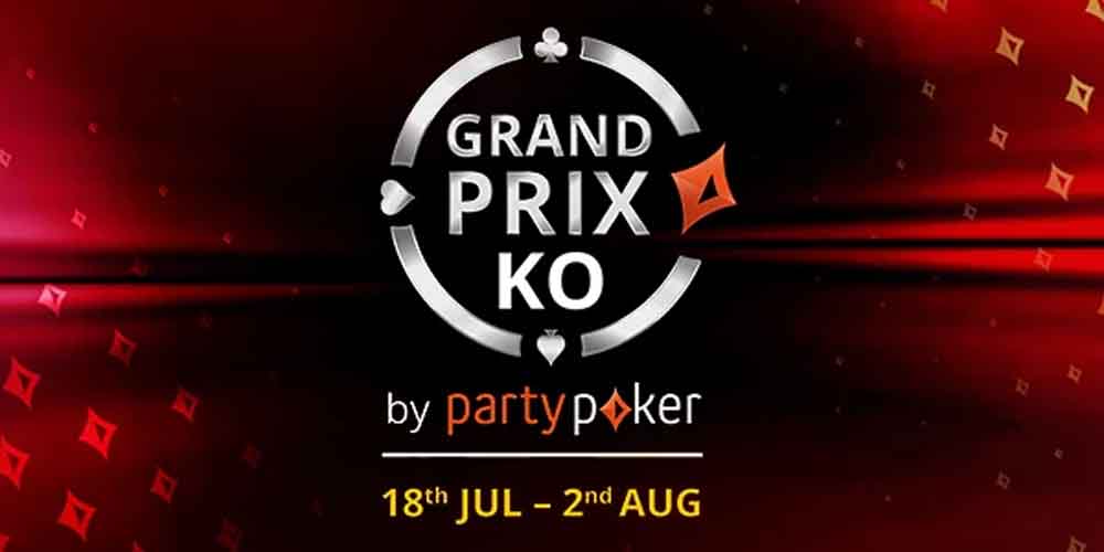 Partypoker Grand Prix Tournaments: Get Bounties for Every Single KO!
