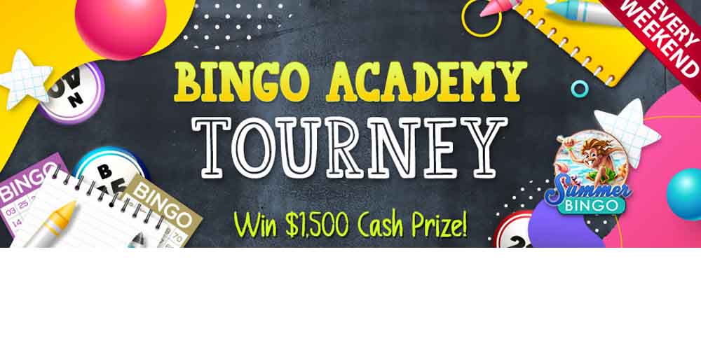 Bingospirit Bingo Academy Tourney: Win $1,500 Cash