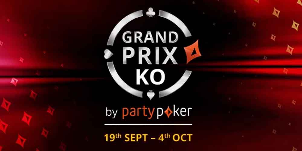 Grand Prix Ko at Partypoker With a $500k Gtd Main Event