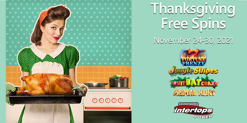 Thanksgiving Free Spins: Take Part and Win Your Extra Share