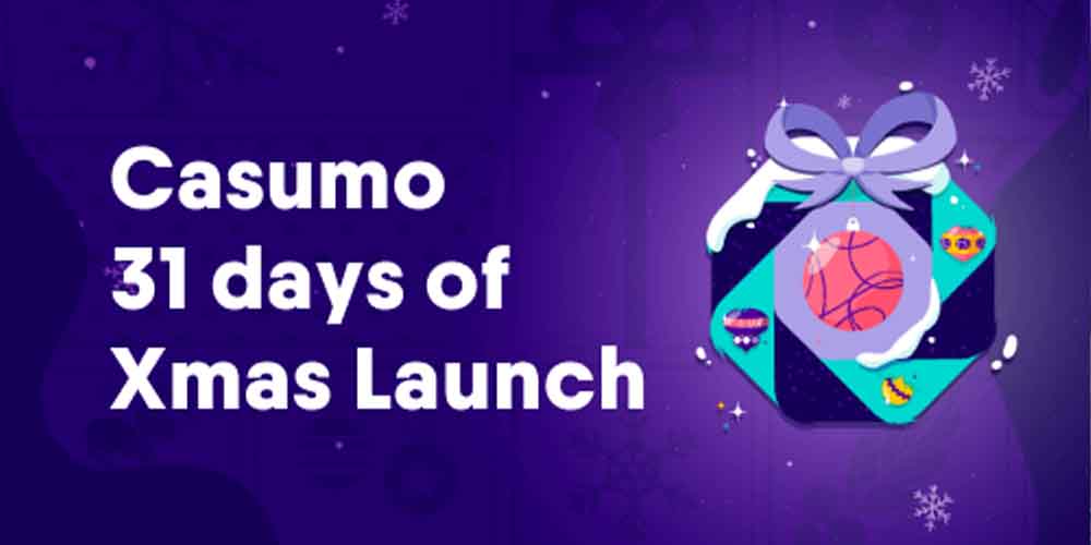 Casumo Casino Christmas Presents Every Day: Win Your Share!