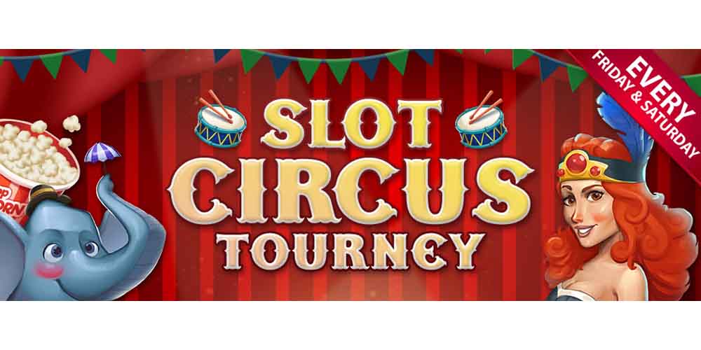 Slot Circus Tourney at Cyberbingo: Play and Win $300.00