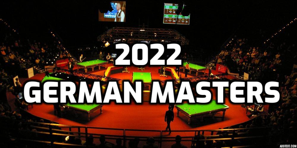2022 German Masters Betting Odds and Predictions