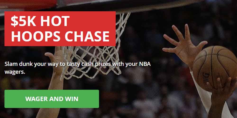 NBA Betting Jackpot Prize Offer at Everygame Sportsbook