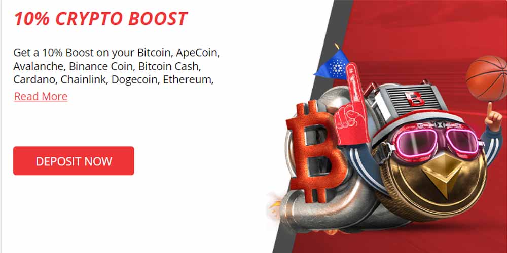Cryptocurrency Deposit Bonus: Take the Best Chance to Get 10% Boost
