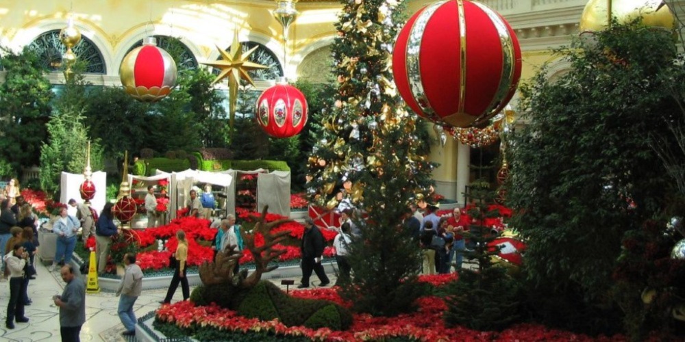 Live casino shows during Christmas