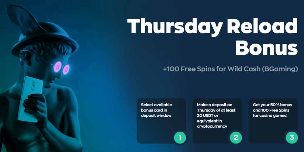 VAVE Casino Thursday Reload Bonus – Claim It Now