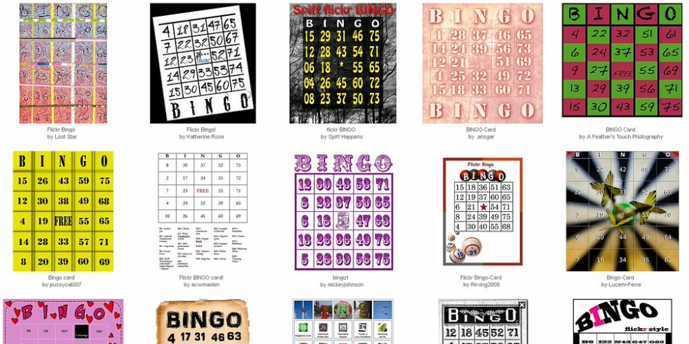 How to pick up lucky bingo cards