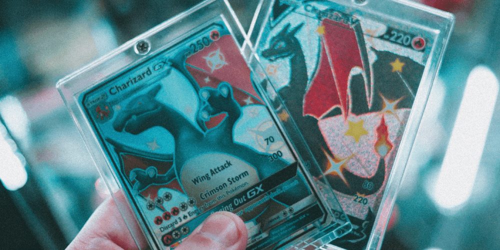 Rare shiny pokémon TCG