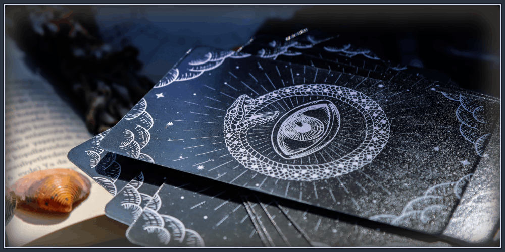 Starry Night Christmas gambling tarot reading