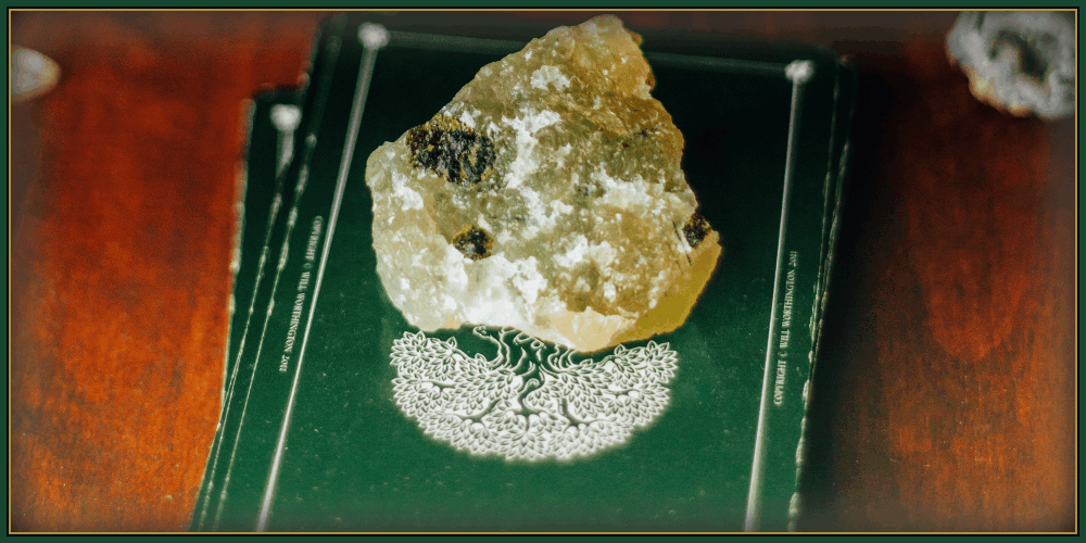 The Christmas pine tree deck