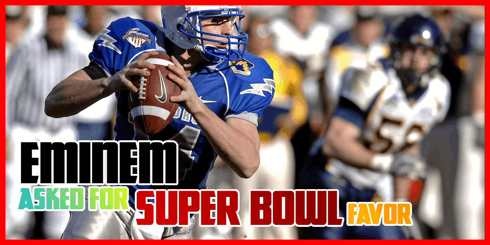 Eminem Asked For A Super Bowl Favor – Bet On The Lions Today!
