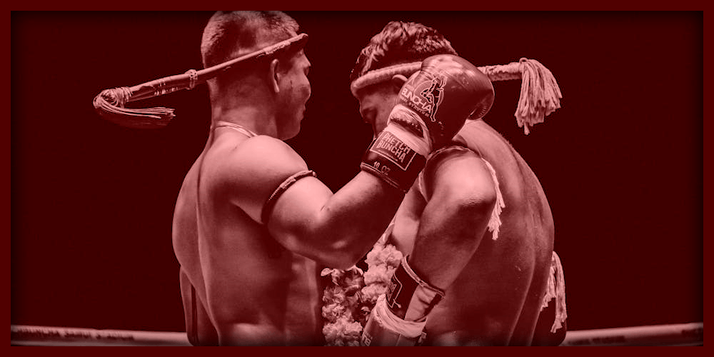 heavy weight muay thai fighters