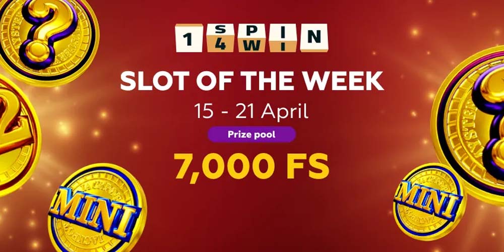 Slot of the Week Tournament at Playfina: Get Up to 7,000 Spins
