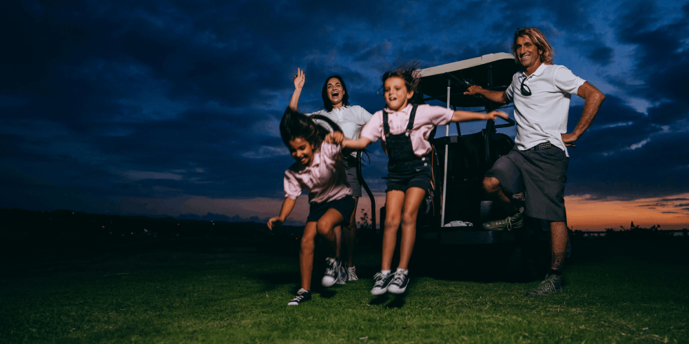 Happy Gilmore's children