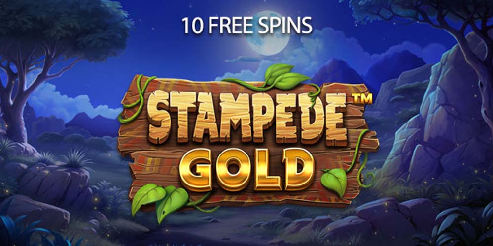 Stampede Gold 10 Free Spins at Everygame Poker