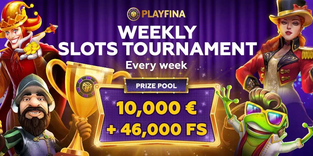 Weekly Race Tournament at PlayFina: Win up to 46.000 Free Spins