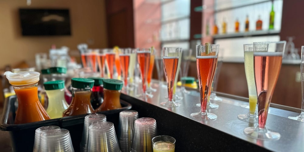 drinking and gambling