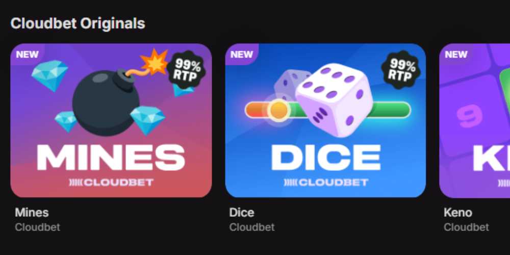 Cloudbet special games